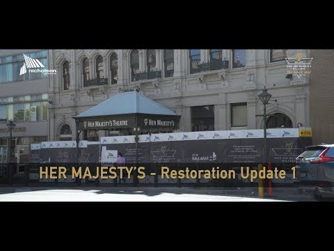 Her Majesty&#039s Theatre Restoration Update 1