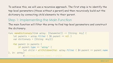 Converting an Array to a Dictionary in Swift