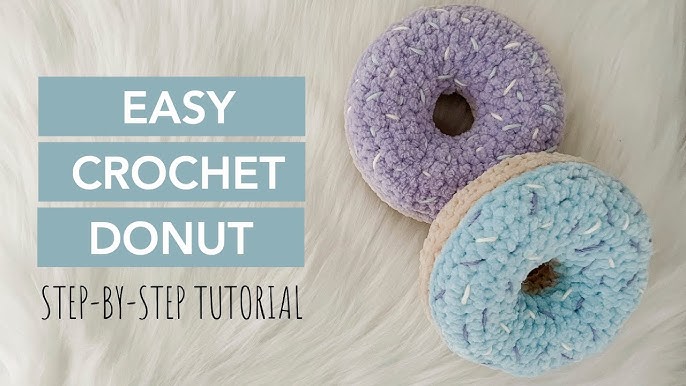 Crochet coasters for beginners pattern Donut crochet pattern - Inspire  Uplift