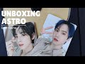 Unboxing ASTRO - Blue Flame : THE STORY Ver. (blue) / THE BOOK Ver. (beige)