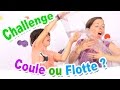 Challenge coule ou flotte  mre vs fils   la famille dmo jouets