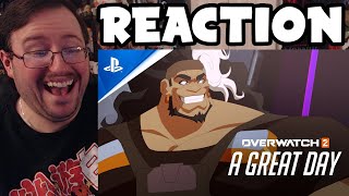 Gor's "Overwatch 2" A Great Day | Mauga Animated Short REACTION (MAKE A SHOW!!!)