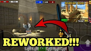 Arabian Dust MAP GOT REWORKED SECRETLY!!!!! (Pixel Gun 3D)