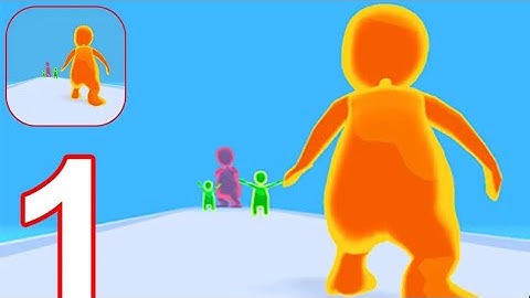 ORANGE CRASH Gameplay Walkthrough (Android, iOS) All Level  (Levels 1-5)