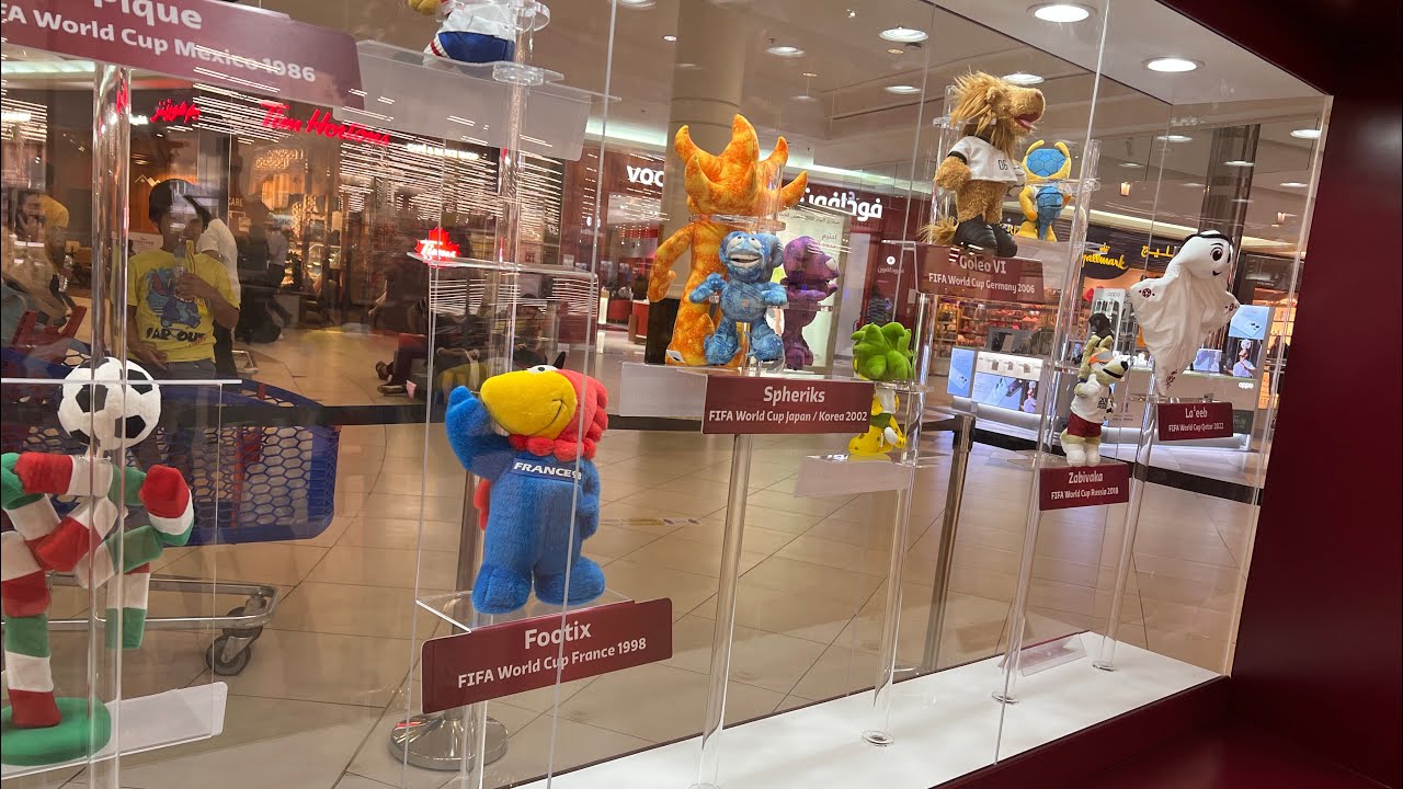 FIFA Mascots on Display YouTube