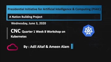 Batch 6-34 CNC Q1 Weekly Workshop : Kubernetes By Adil Altaf  on Wednesday at 04:00 PM (PST)