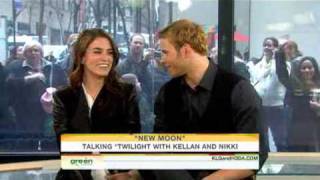 Nikki Reed & Kellan Lutz On The Today Show (November 20th 2009)