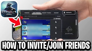 How To Invite Or Join Friends Fireteam In Destiny Rising - Full Guide