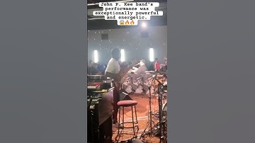 Thumbnail of John P. Kee band's performance was exceptionally powerful and energetic.🔥😱 #drummer  #drums