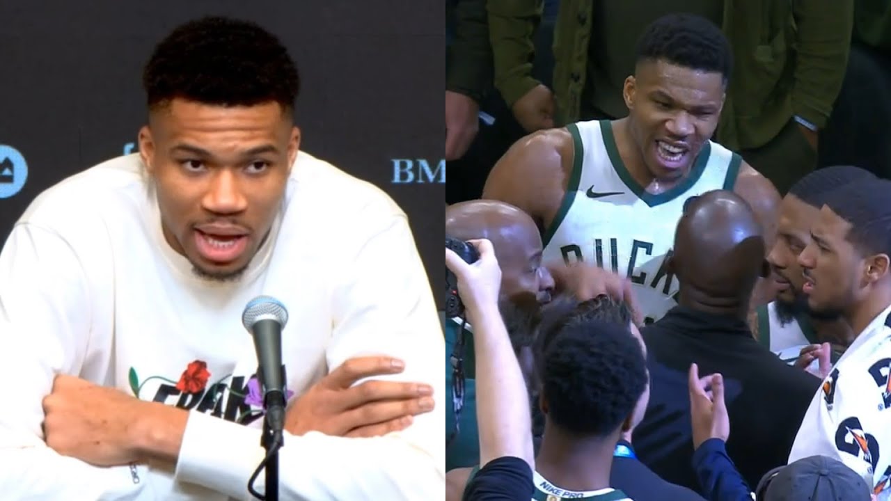 Giannis Furiously Races After Pacers Players to Get Game Ball