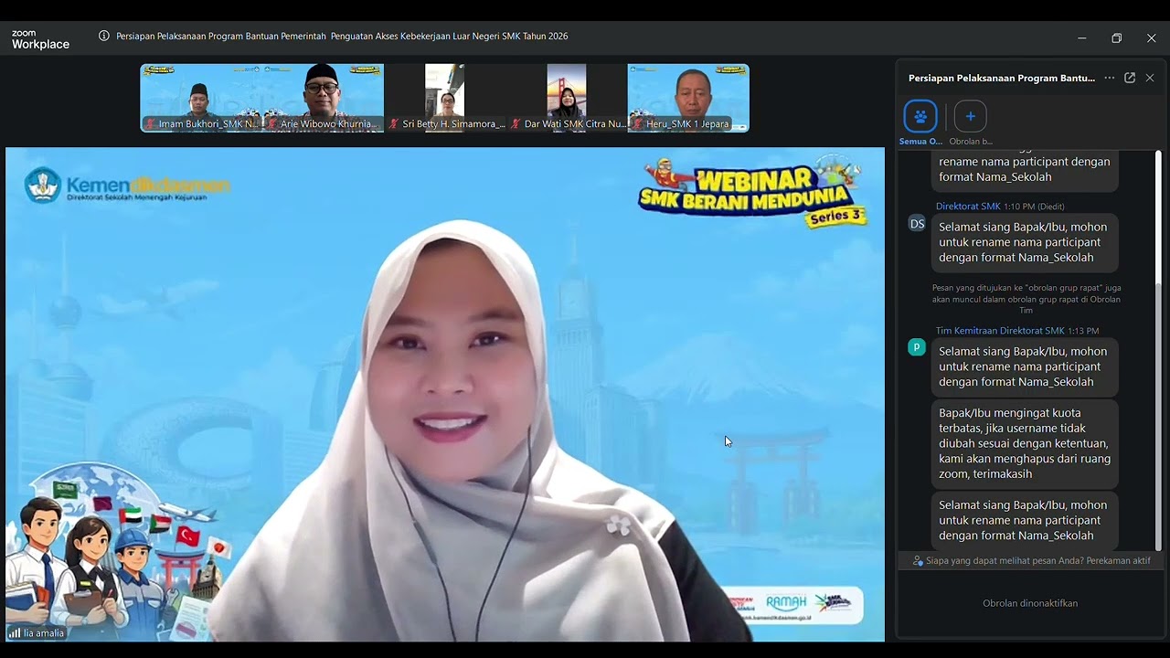 Seri #3 Webinar SMK Berani Mendunia Kebekerjaan Luar Negeri 2026