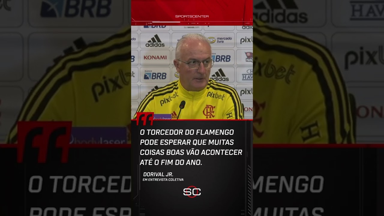 DORIVAL MANDOU AVISAR A TORCIDA DO FLAMENGO! 🗣🗣🗣 #Shorts