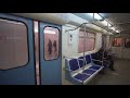 Russia, Moscow, metro ride from Петровско-Разумовская to Окружная