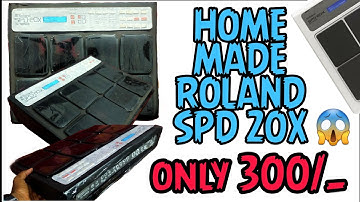 How To Make Roland SPD 20X at Home | DIY | practice pad making