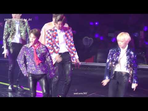 180905 BTS DNA mainly V @LA D1