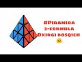 Piramida Kubik Rubik 3-formula Oxirgi bosqich. Пирамида кубик рубик 3-формула охирги босқич