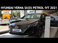 Hyundai VERNA SX(O) Petrol iVT | ₹15.40 Lacs On-Road Chandigarh | Detailed Walkaround | Wahoo