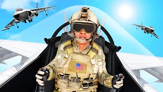 Joining THE AIR FORCE in GTA 5!