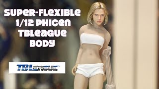 Super-Flexible 1/12 Scale Female Seamless Body Suntan Phicen TBLeague  action figure