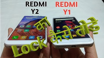 mi redmi mi Y1 and Y2 hard reset with pattern unlock