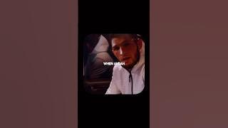 Allah gives us everything Alhamdulillah. | Khabib Nurmagomedov #muslim #ufc #alhamdulillah