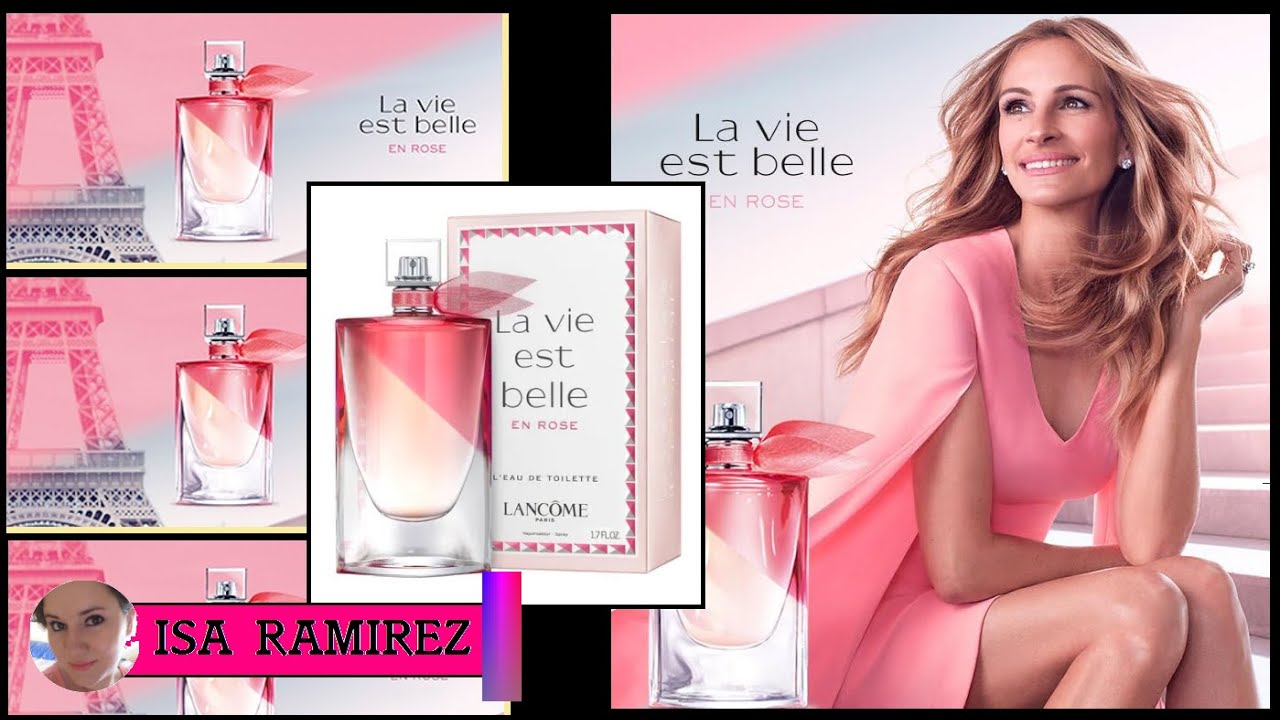 Perfume review La Vie Belle in Rose de Lancome 2019!