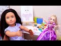 How to draw Princess Rapunzel! Play Toys