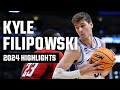 Kyle filipowski 2024 ncaa tournament highlights