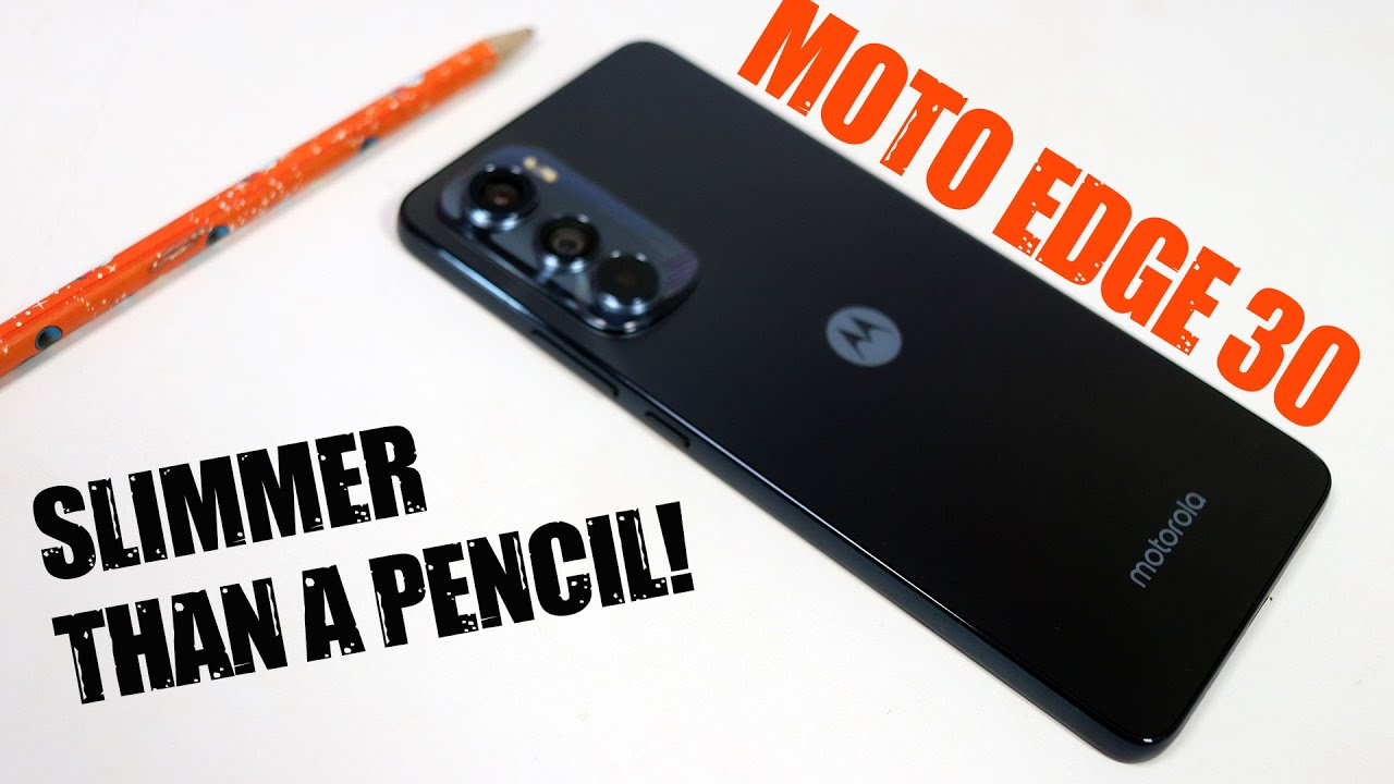 Moto Edge 30 Unboxing | First Impression ! Slim, light weight yet packing a punch!