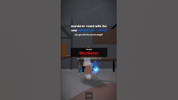 MURDERER round with the NEW SET 😱… #roblox #murdermystery2 #robloxedit #robloxshort #mm2 #mm2roblox
