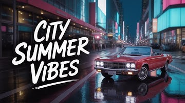 Cruising Through Neon Streets With Our Favorite Songs! [MUSIC VIDEO]