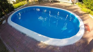 Реконструкція басейну з плівковим покриттям | Reconstruction of vinyl liner pool