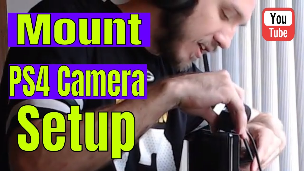 Ps4 Camera Mount To Tv Easy Set Up Guide Youtube