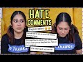 Pagal ki Behen? Gareeb, FAT ! Reacting To Mean Hate Comments *getting personal*| ThatQuirkyMiss