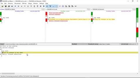 GitHub - pull request, merging,  merging conflict, mergetools | Part 8