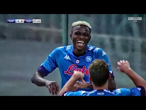 Victor Osimhen Debut Hattrick For Napoli 🔥