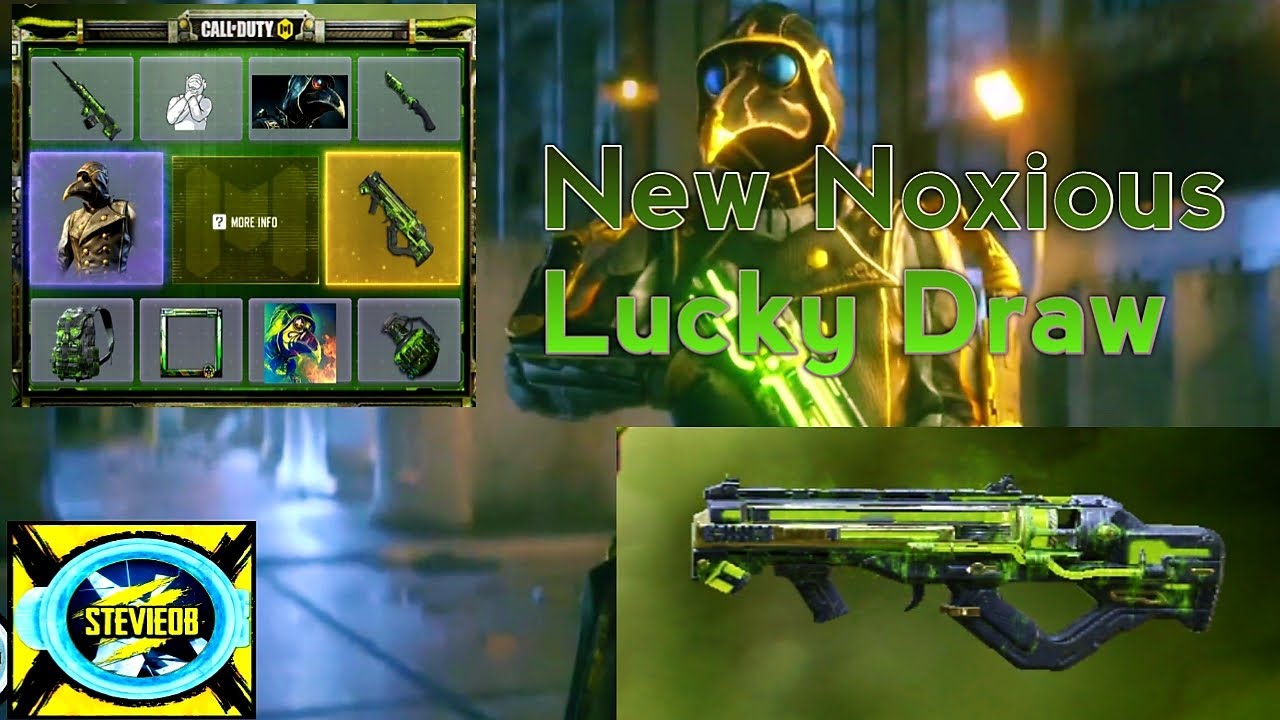 Pdw 57 Lucky Draw Pdw Noxious Draw Pdw 57 Toxic Waste Pdw Nuke S7 Codm Stevie Obie Youtube