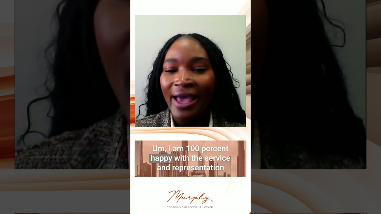 Georgia Car Accident Lawyer - "I Am 100% Happy"