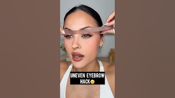Uneven Eyebrow Hack l Christen Dominique