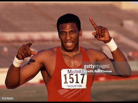 Roger Kingdom vs Jack Pierce 110m Hurdles 1989 USA TAC Championships Huston.