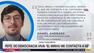 Pdte. de Democracia Viva se avergüenza de firmar convenios