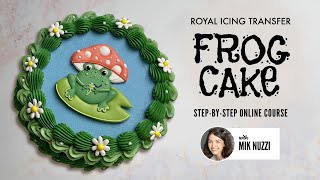 Royal Icing Transfer Frog Cake Tutorial (Step-by-step on SUGARGEEKSHOW.COM) by Sugar Geek Show 4,763 views 1 year ago 37 seconds