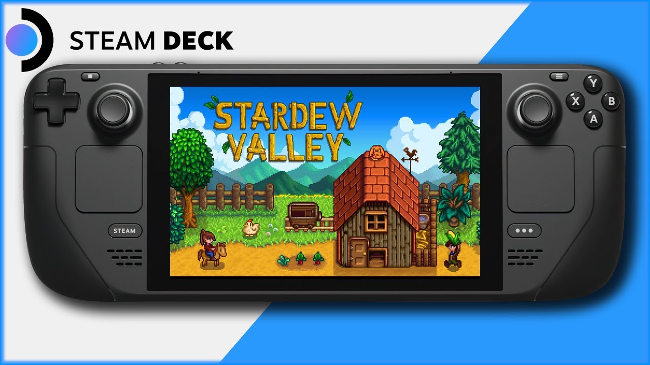 Stardew Valley Gameplay - Steam Deck Steam OS 