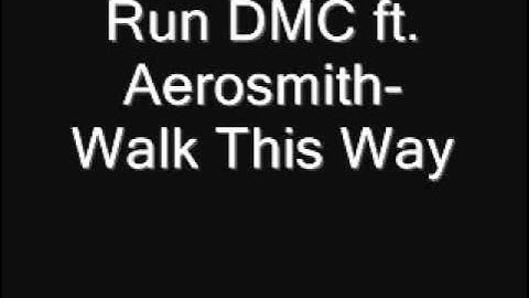 Walk This Way - Run DMC - Aerosmith **Official Video**