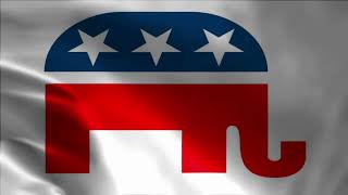 Republican Party Flag Waving | Republican Party Flag Video | Republican Flag Screen