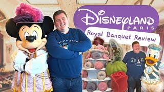 👑 Royal Banquet Character Dining at Disneyland Hotel (BUFFET & REVIEW) | Disneyland Paris Solo Vlog