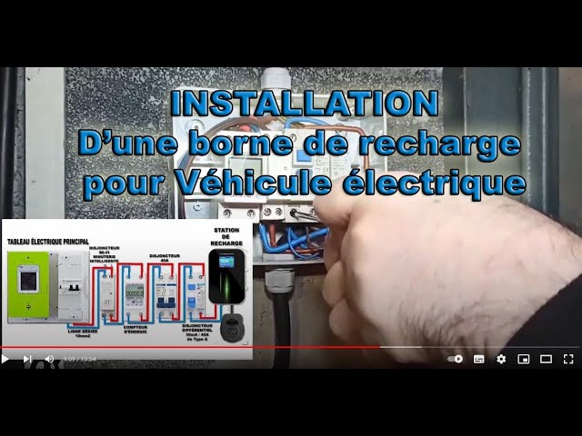 Episode N°7 : Titi installe une borne de recharge pour véhicule électrique  