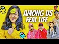 PLAYING AMONG US IN REAL LIFE WITH MY FAMILY PART 2 | Rimorav Vlogs