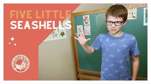 Five Little Seashells - THNS: Summer, Week 8: Seashells