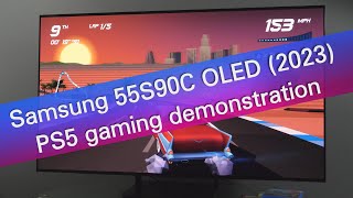 Samsung S90C OLED TV gaming demo on PS5